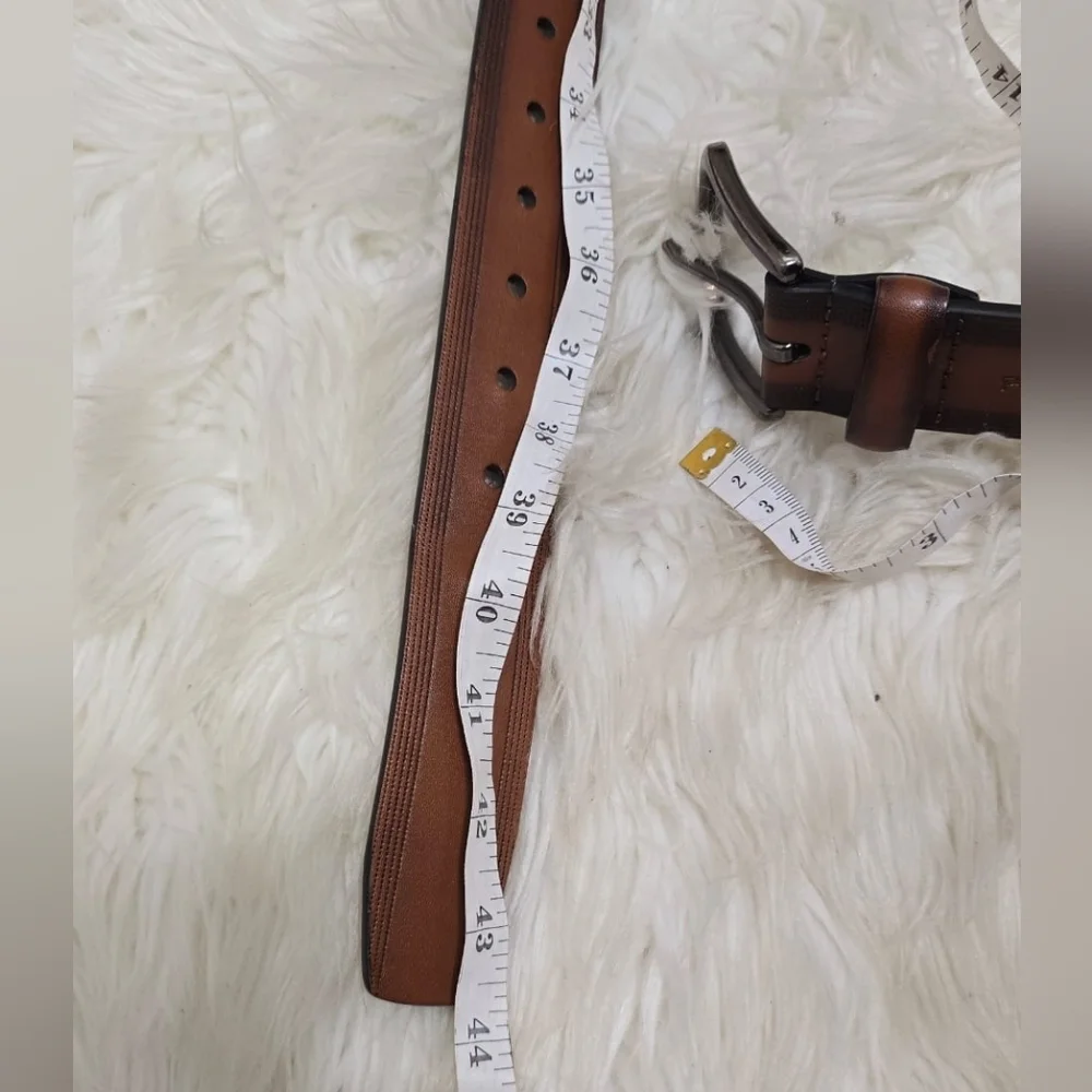 Original Penguin Casual Brown Leather Belts🌴